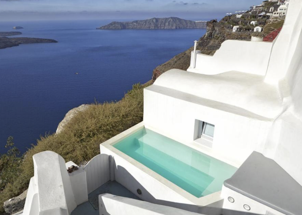 Santorini Cliffside Villa